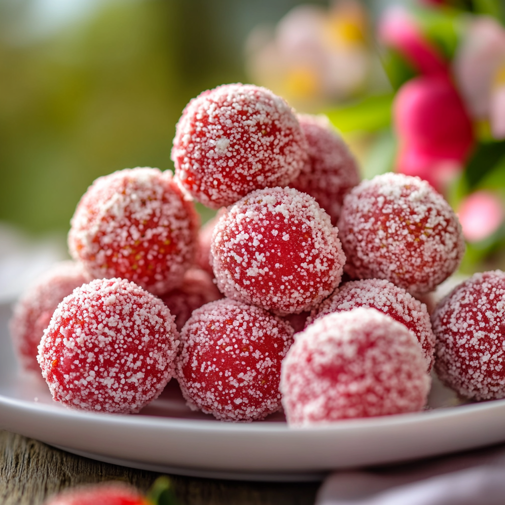 Deliciously Simple Strawberry Truffles