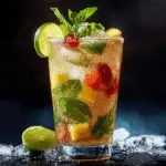 Tropical Mojito Mocktail