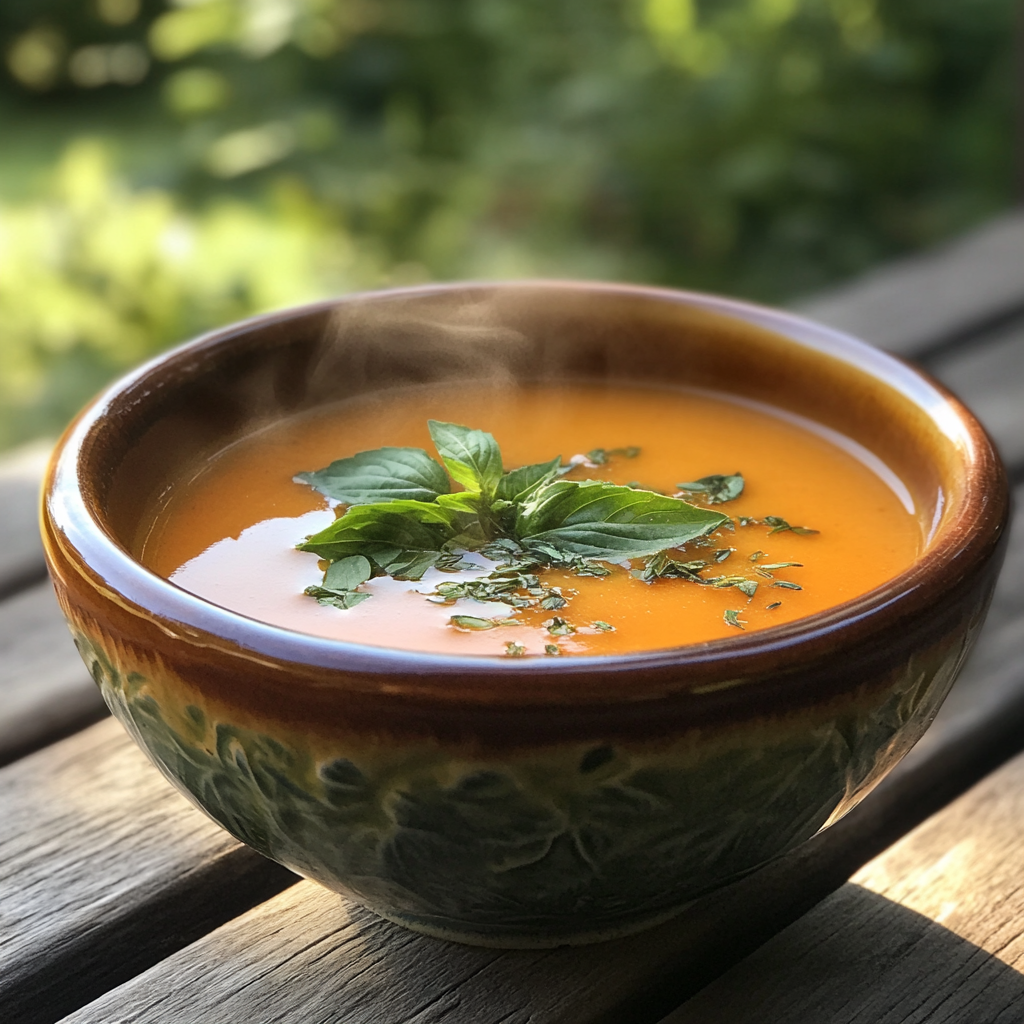 Vegan Carrot Ginger Soup
