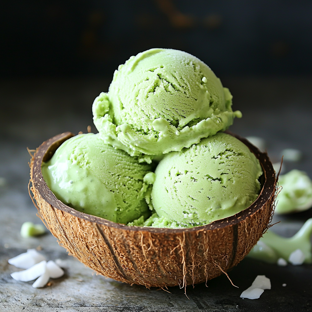Pandan Ice Cream