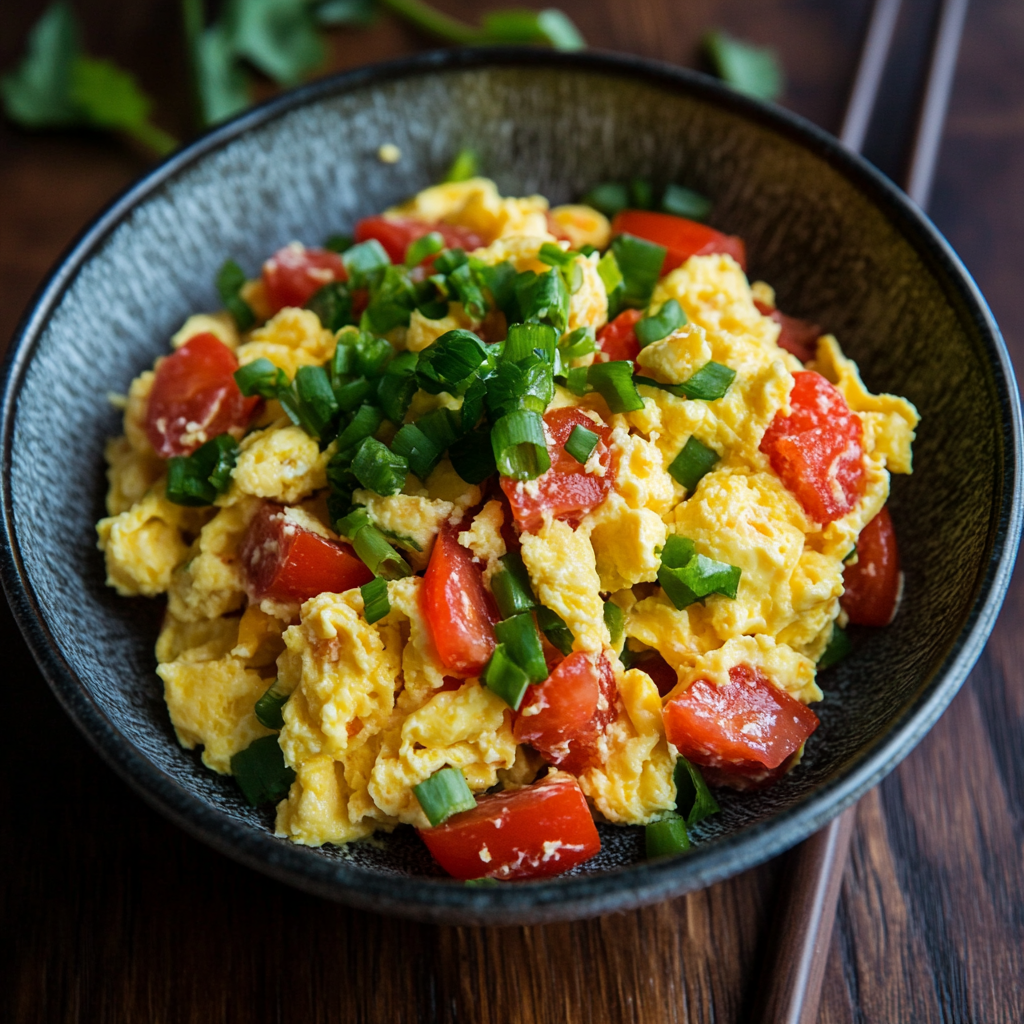 Chinese Tomato Egg Stir Fry