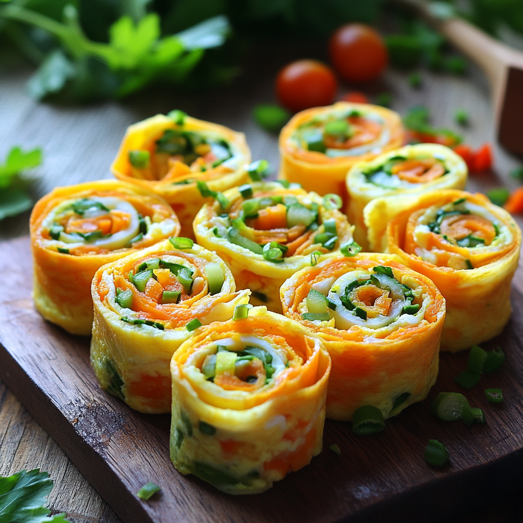 Gyeran Mari (Korean Egg Roll)