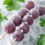 Frozen Grape Pops 3 Frozen Grape Pops