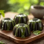 Matcha Glazed Black Sesame Bundt Cakes 3 Matcha Glazed Black Sesame Bundt Cakes