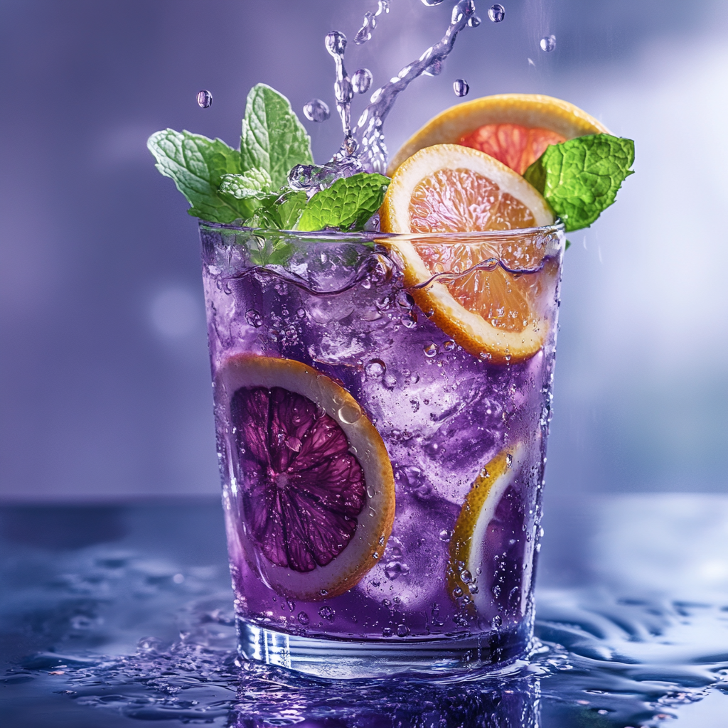 Butterfly Pea Tea Refresher