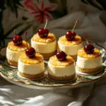 Mini Pineapple Upside-Down Cheesecakes 3 Mini Pineapple Upside-Down Cheesecakes