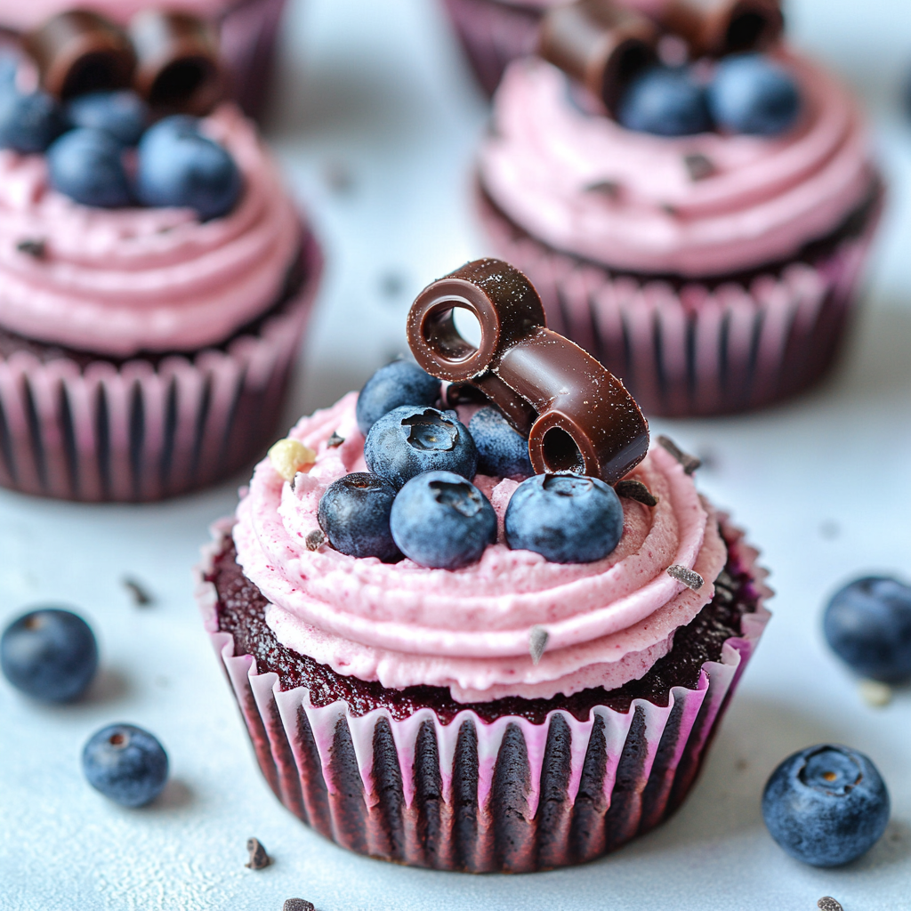 Mini Berry Cheesecakes