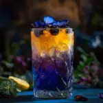 BLUEBERRY & LEMON & BUTTERFLY PEA 3 BLUEBERRY & LEMON & BUTTERFLY PEA