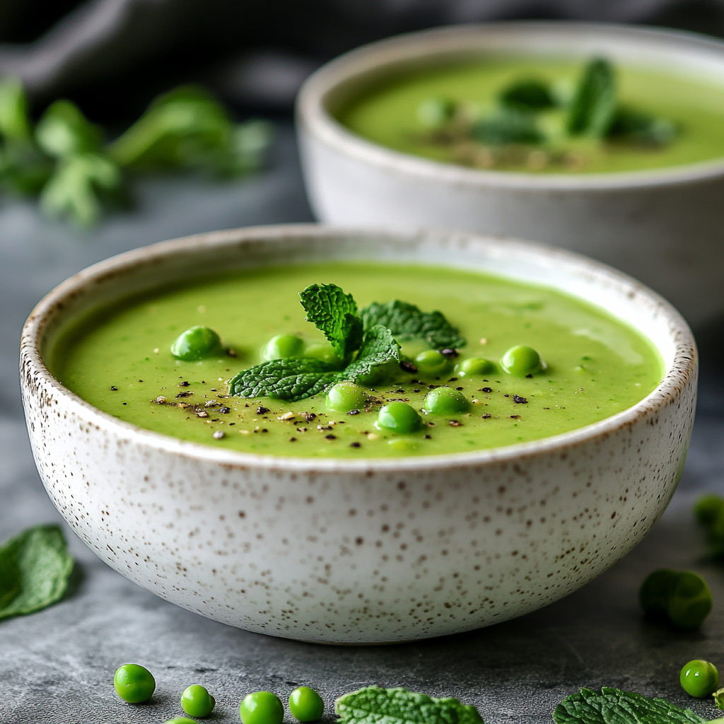 Fresh Pea Soup
