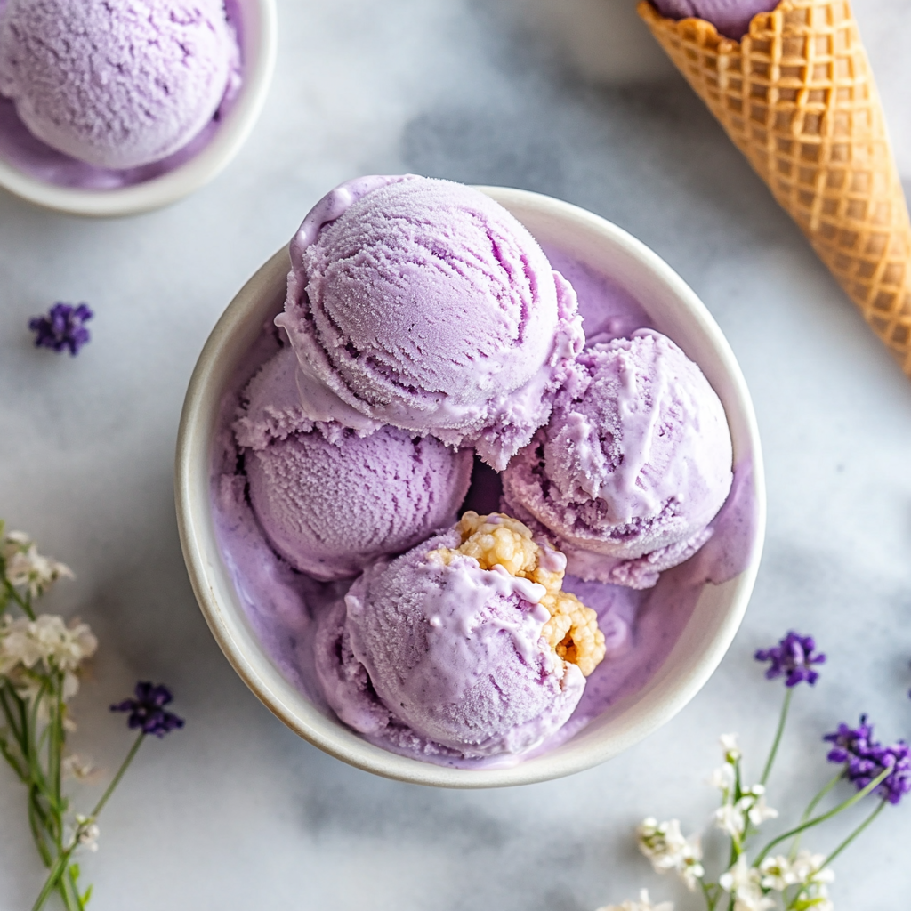 Ube Ice Cream
