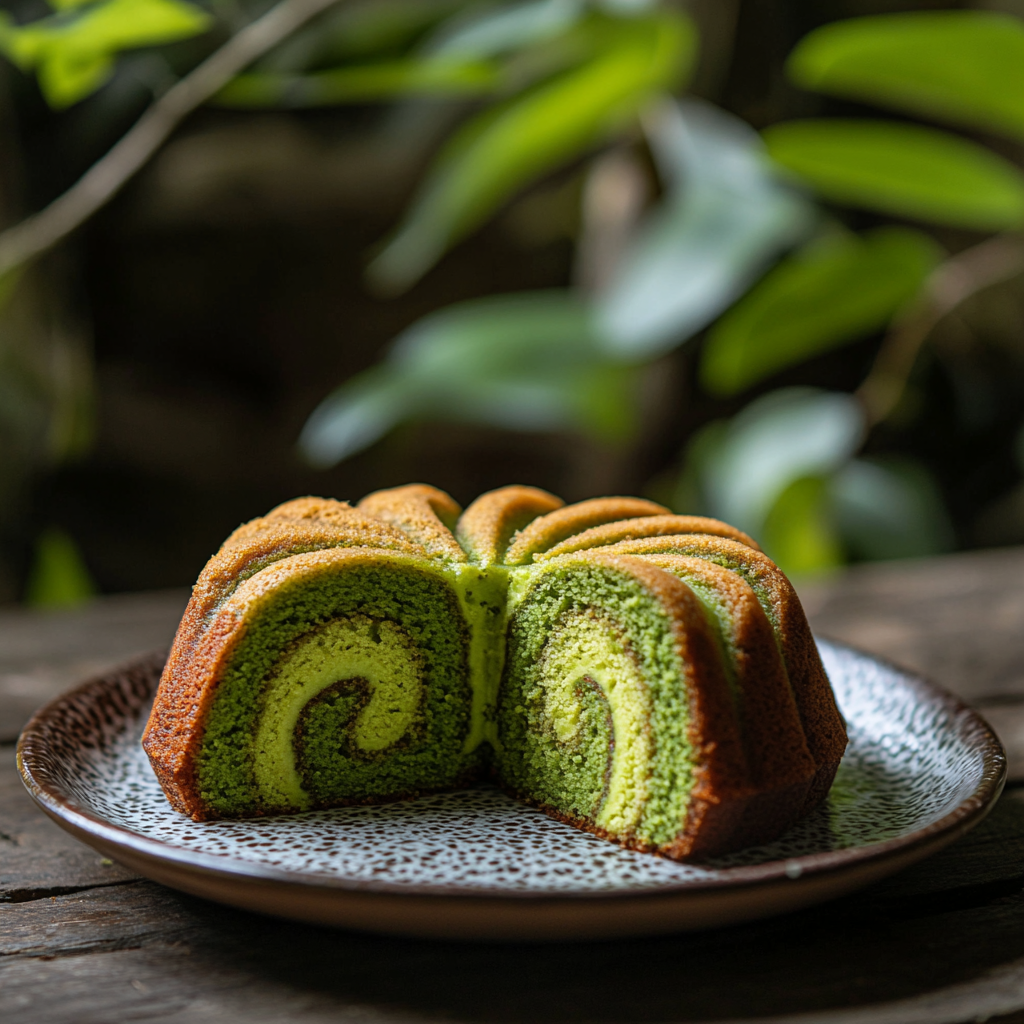Matcha Butter Cake