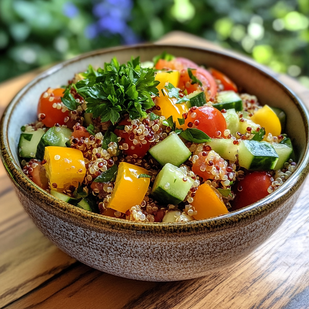 Quinoa Salad with Veggies