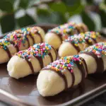 Banana Pops Dipped in Chocolate 3 Banana Pops Dipped in Chocolate