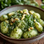 Vegan Gnocchi With Arugula Pesto