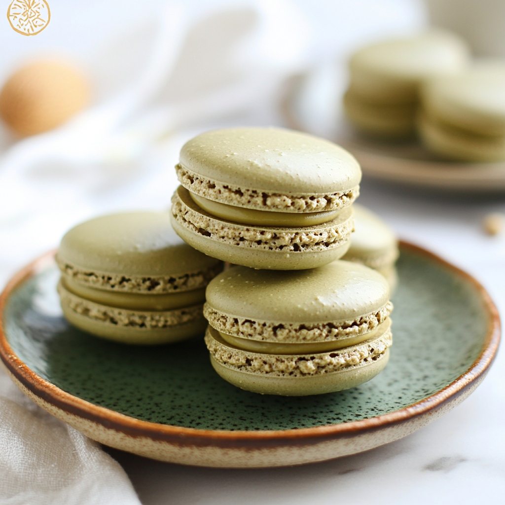 Matcha Macarons