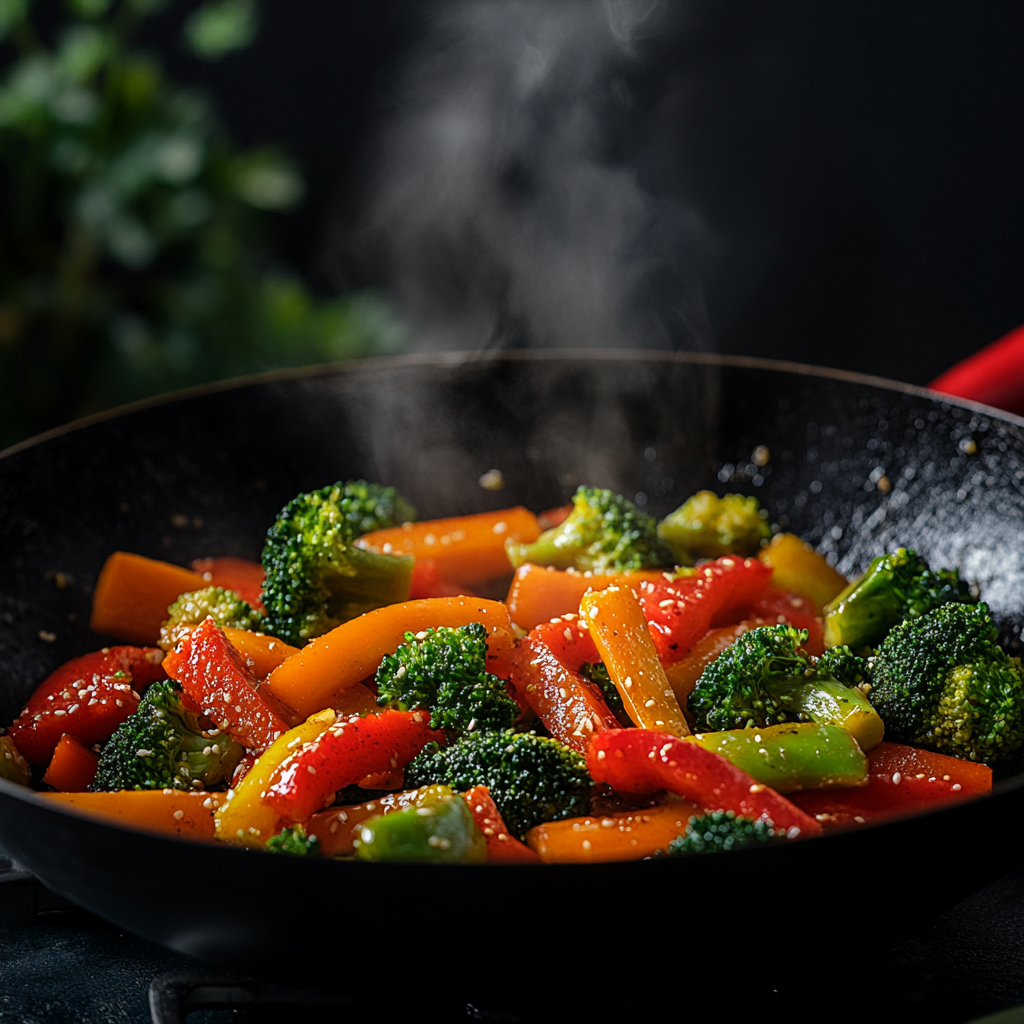 Simple Stir-Fried Vegetables