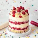 Raspberry White Chocolate Cake 3 Raspberry White Chocolate Cake