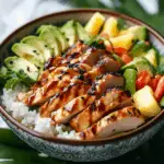 Hawaiian Chicken Bowl 3 Hawaiian Chicken Bowl