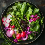 Spring Salad With Fresh Asparagus