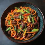 Easy Japchae (Korean Glass Noodle Stir Fry) 3 Easy Japchae (Korean Glass Noodle Stir Fry)