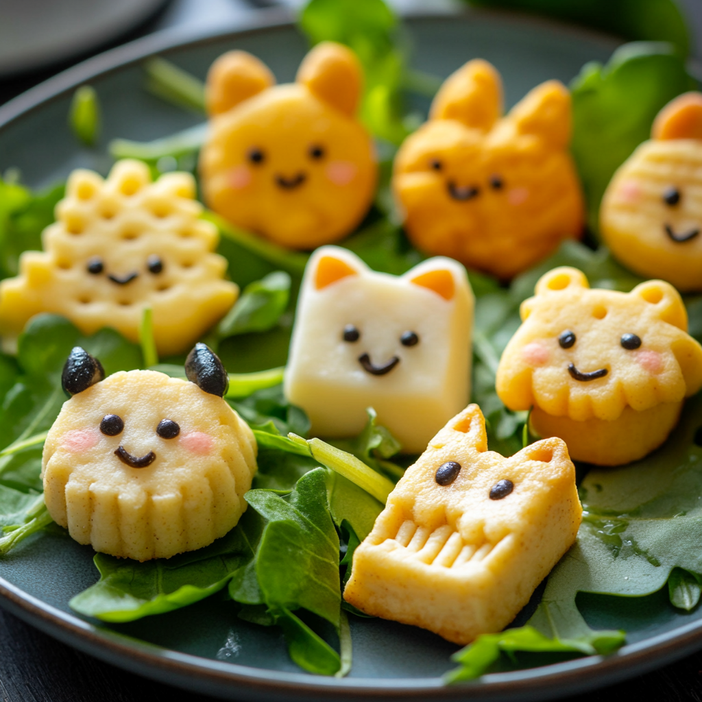 Cheese and Cracker Animals (Fun Shapes with Cookie Cutters)