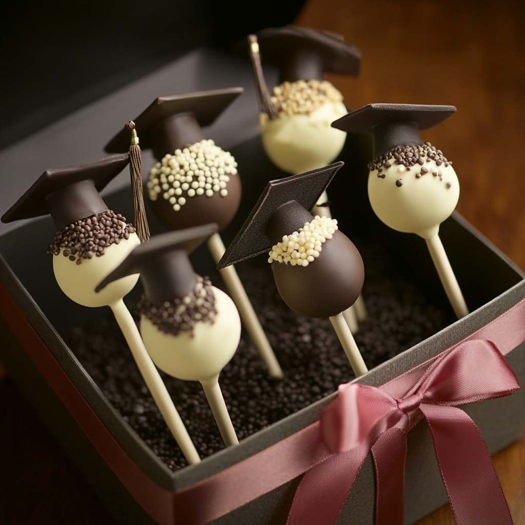Graduation Cake Pops