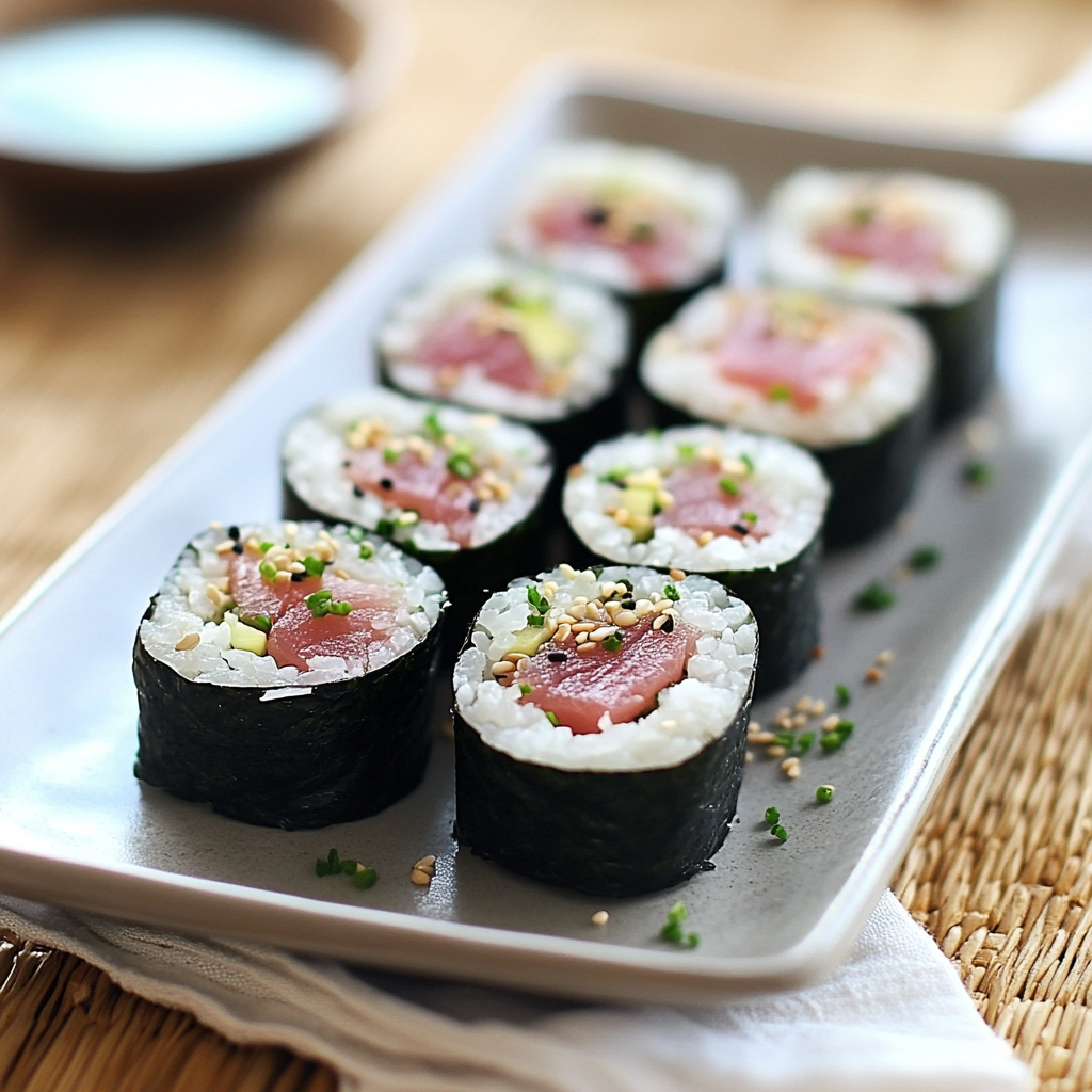 Tekka Maki (Tuna Sushi Roll)