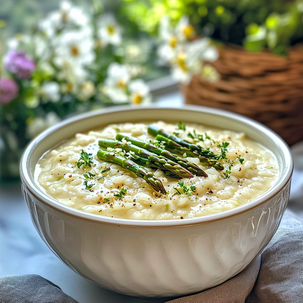 Asparagus Risotto