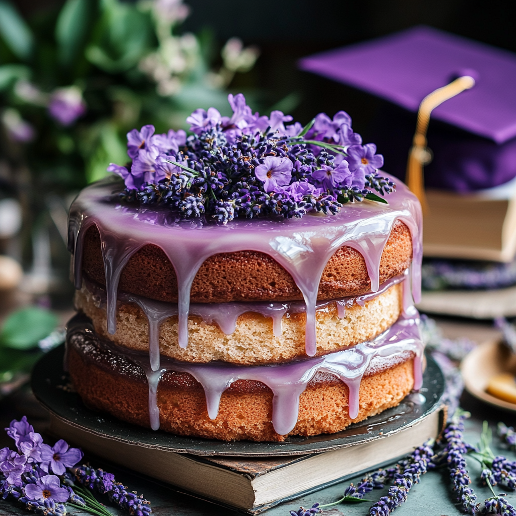 Lavender Honey Cake