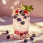 Sparkling Blueberry Ginger Mocktail 3 Sparkling Blueberry Ginger Mocktail