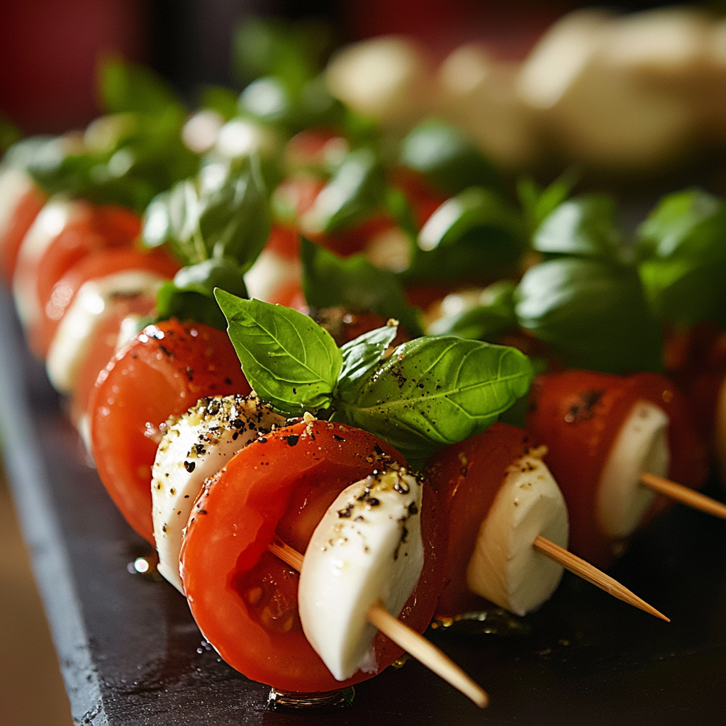 Mini Caprese Skewers