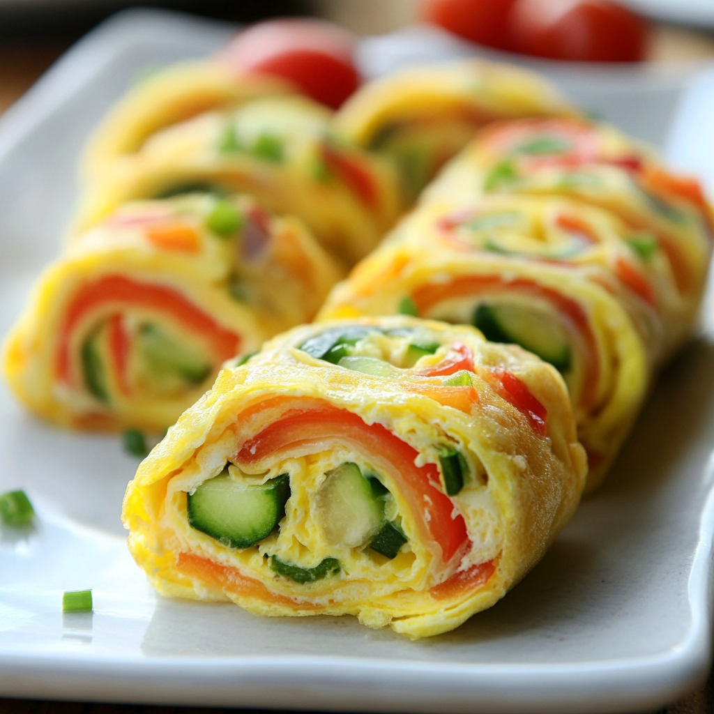 Gyeran Mari (Korean Egg Roll)