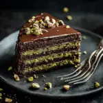 Flourless Pistachio Cake with Chocolate Ganache 3 Flourless Pistachio Cake with Chocolate Ganache
