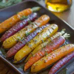 Herb-Roasted Tri-Colored Carrots