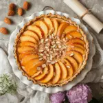 Peach Almond Graduation Tart 3 Peach Almond Graduation Tart