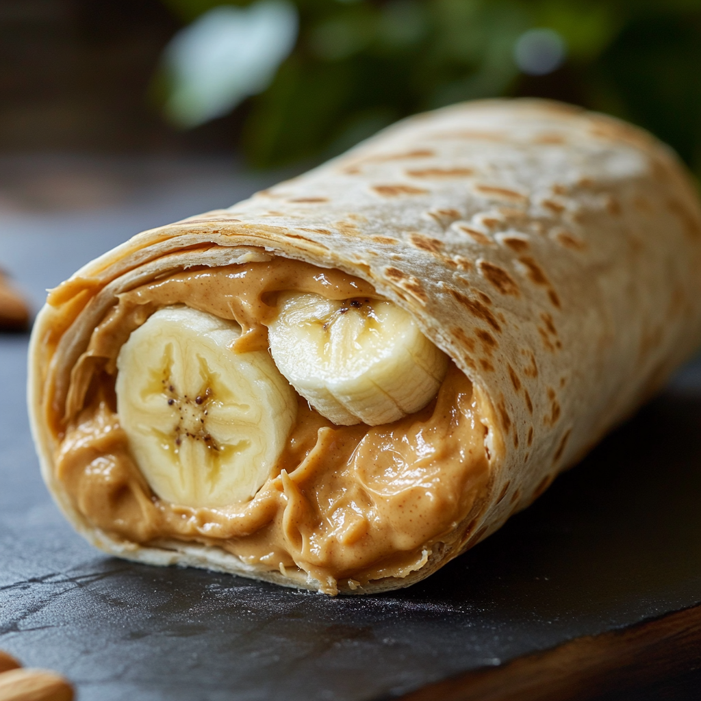 Peanut Butter Banana Roll-Ups