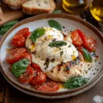 Heirloom Tomato, Peach and Burrata Summer Plate 3 Heirloom Tomato, Peach and Burrata Summer Plate