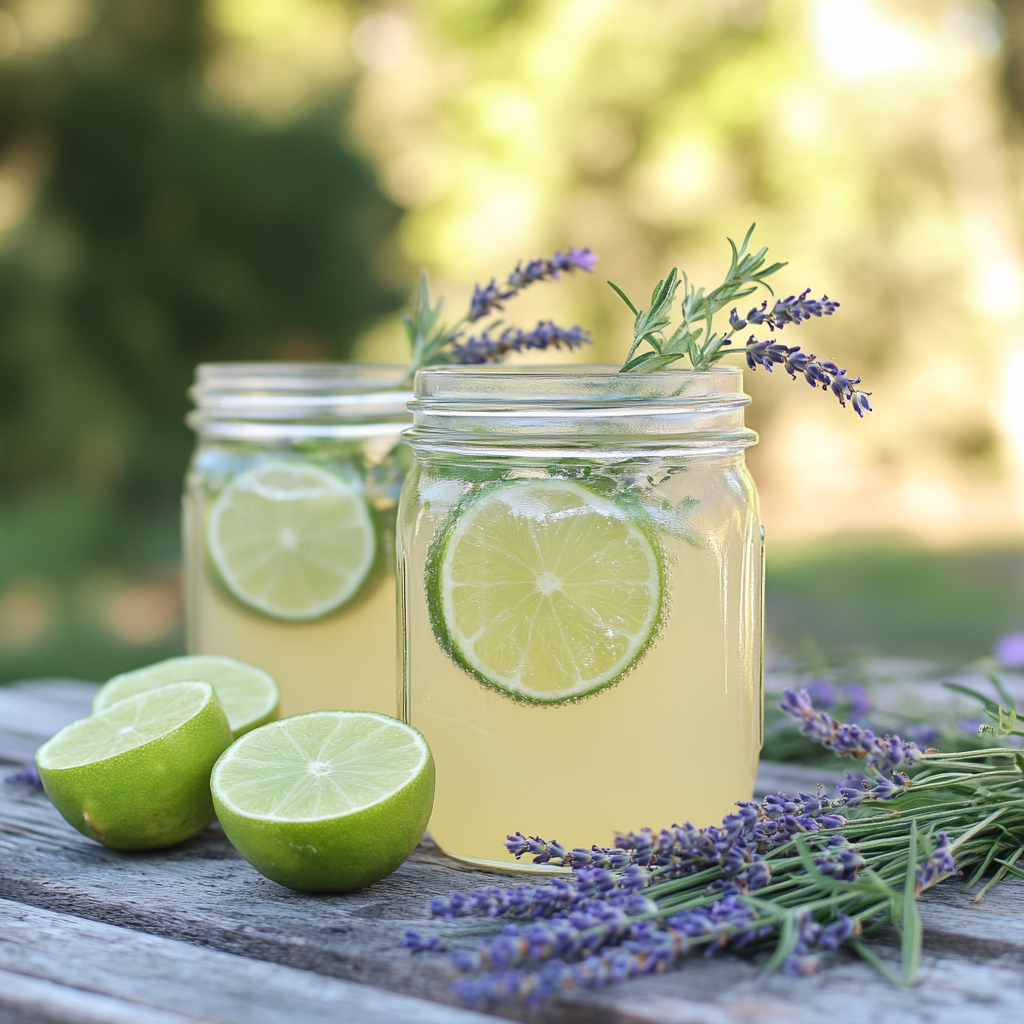 Vanilla Lavender Limeade