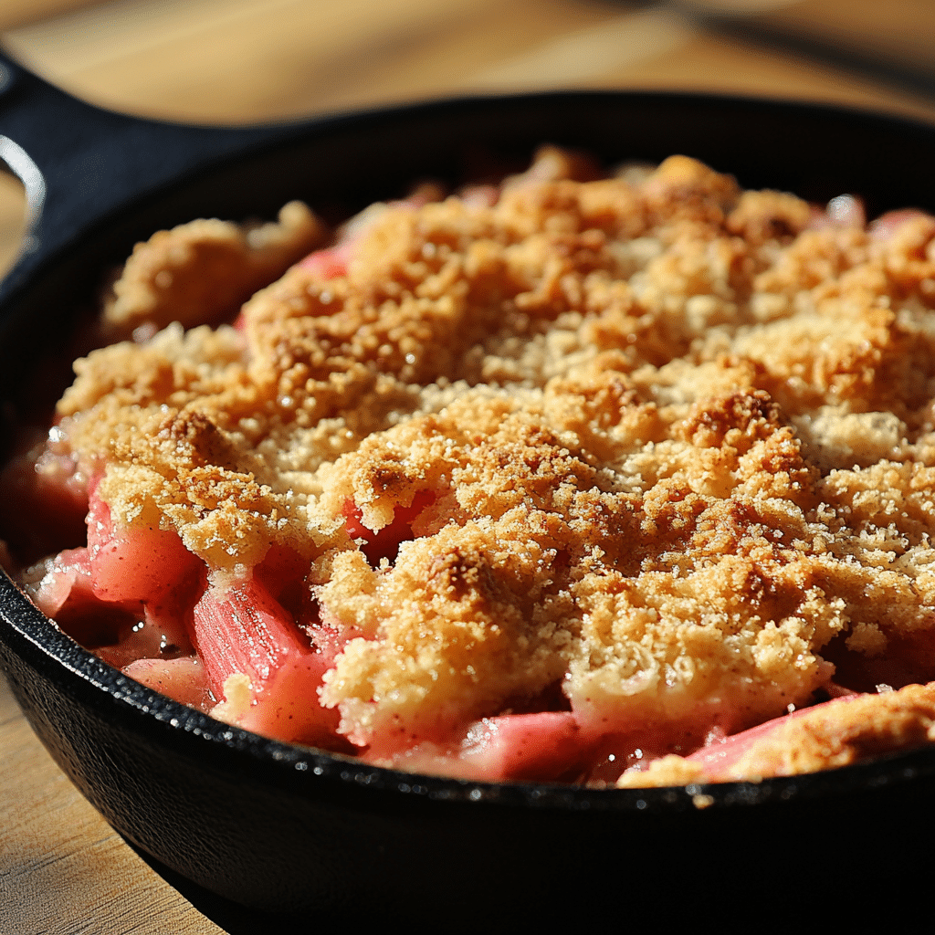 Strawberry Rhubarb Cobbler