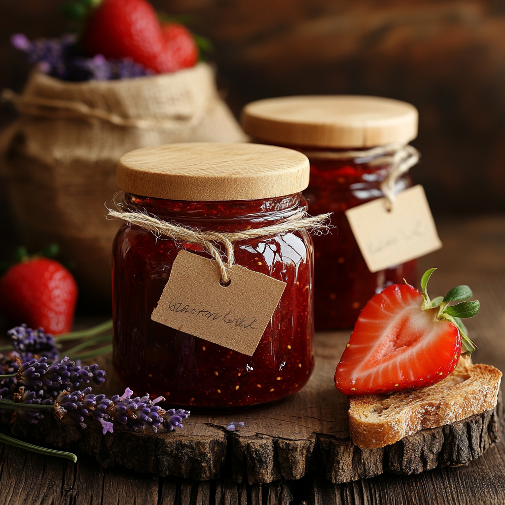 Strawberry Lavender Jam