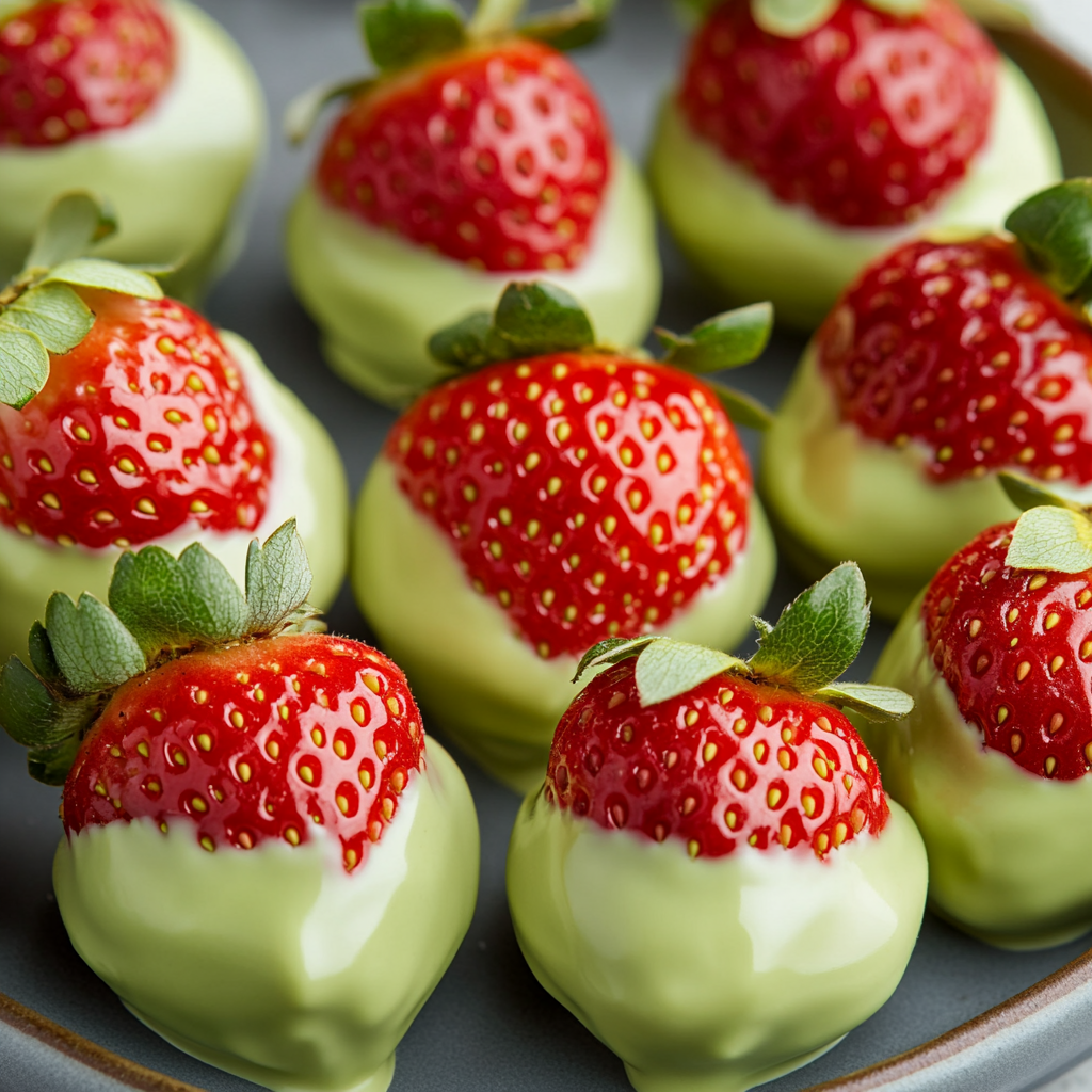 Matcha Strawberries