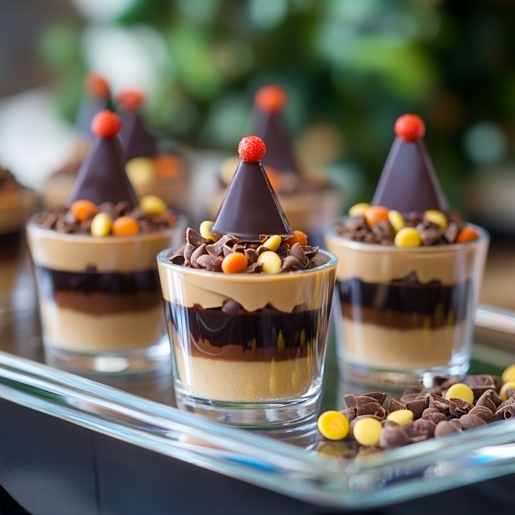 Chocolate Peanut Butter Grad Cups