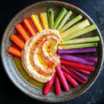 Homemade Hummus with Veggies 2 Homemade Hummus with Veggies