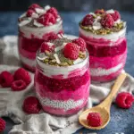 Vegan Raspberry Chia Pudding 3 Vegan Raspberry Chia Pudding