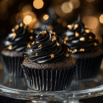 Black & Gold Cupcakes