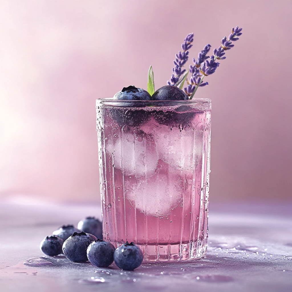 Blueberry Lavender Fizz