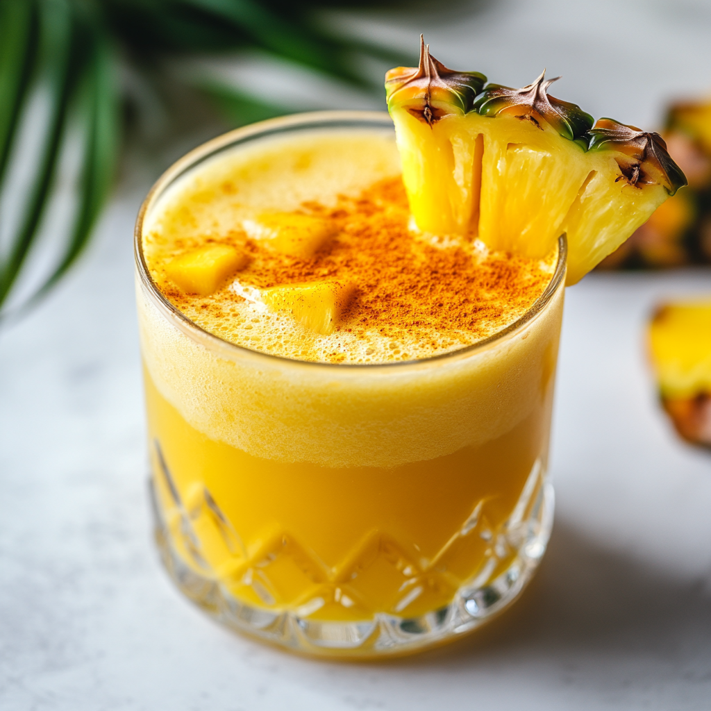 Turmeric Pineapple Glow Drink