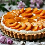 Apricot Rosewater Cream Tart 3 Apricot Rosewater Cream Tart