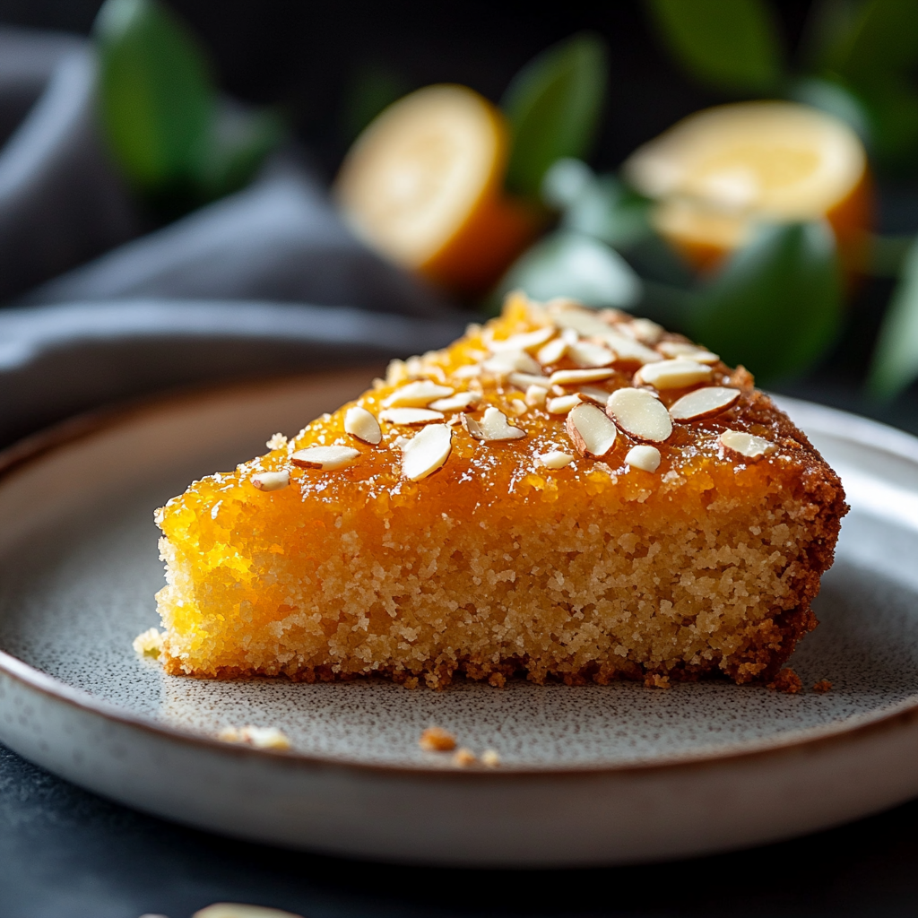 Orange Olive Oil Cake with Almond Flour