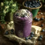 Coconut Blueberry Smoothie